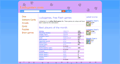 Desktop Screenshot of ludygames.com